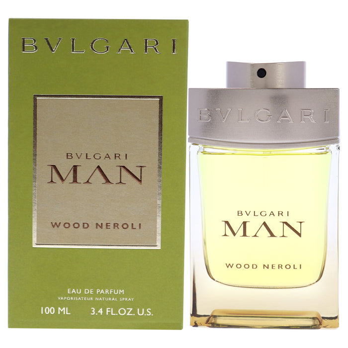 Bvlgari Man Wood Neroli de Bvlgari pour homme - Spray EDP de 3,4 oz