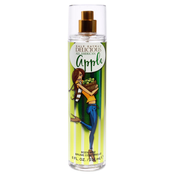 Delicious All American Apple de Gale Hayman pour femme - Brume corporelle 8 oz