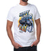 NASCAR Mens Classic Crew Tee - Kevin Harvick - 4 White by DelSol for Men - 1 Pc T-Shirt (S)