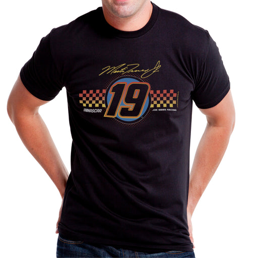 NASCAR Mens Classic Crew Tee - Martin Truex Jr - 1 Black by DelSol for Men - 1 Pc T-Shirt (L)