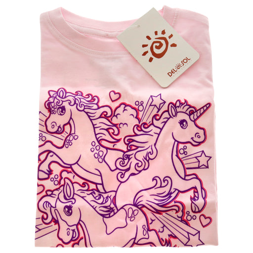 Girls Crew Tee - Iluv Horses - Balerina by DelSol for Kids - 1 Pc T-Shirt (4T)