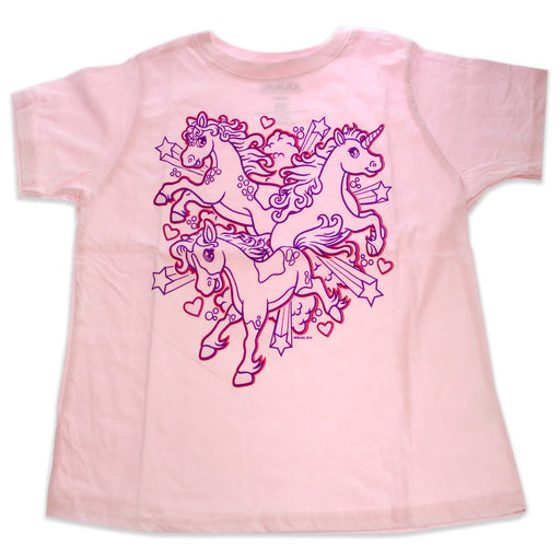 Girls Crew Tee - Iluv Horses - Balerina by DelSol for Kids - 1 Pc T-Shirt (5T-6T)