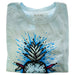 Kids Premium Crew Tee - Pineapples - Ice Blue by DelSol for Kids - 1 Pc T-Shirt (YL)