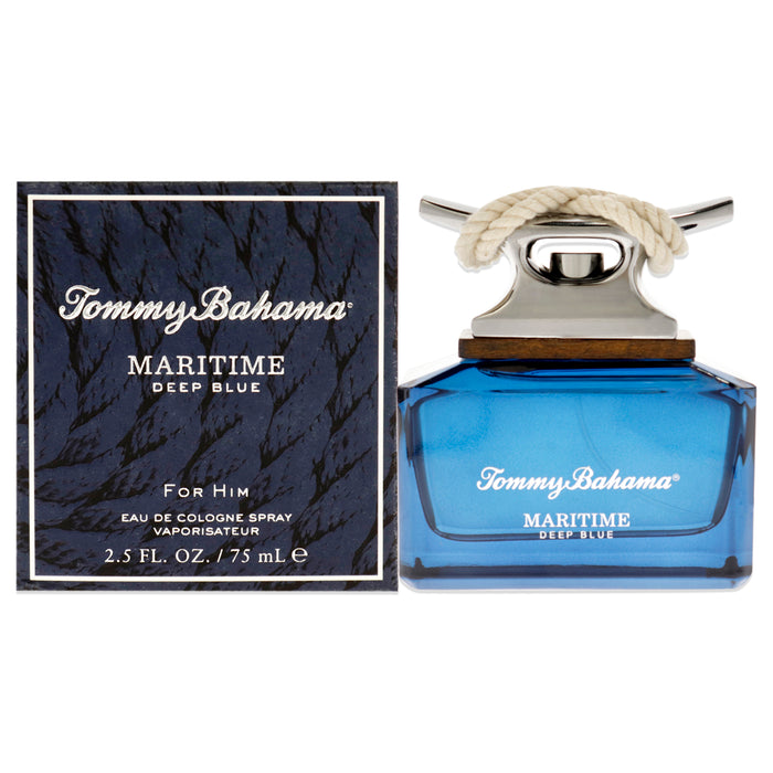 Maritime Deep Blue de Tommy Bahama para hombres - Spray EDC de 2.5 oz