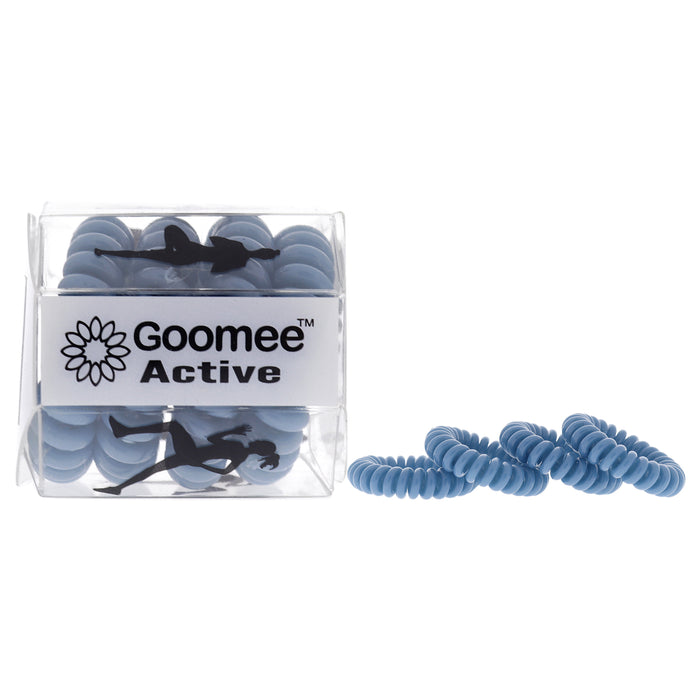 Active The Markless Hair Loop Set - Blue Olympic Waters by Goomee for Women - 4 Pc Hair Tie