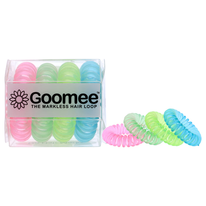 The Markless Hair Loop Set - Glow by Goomee for Women - 4 Pc Hair Tie