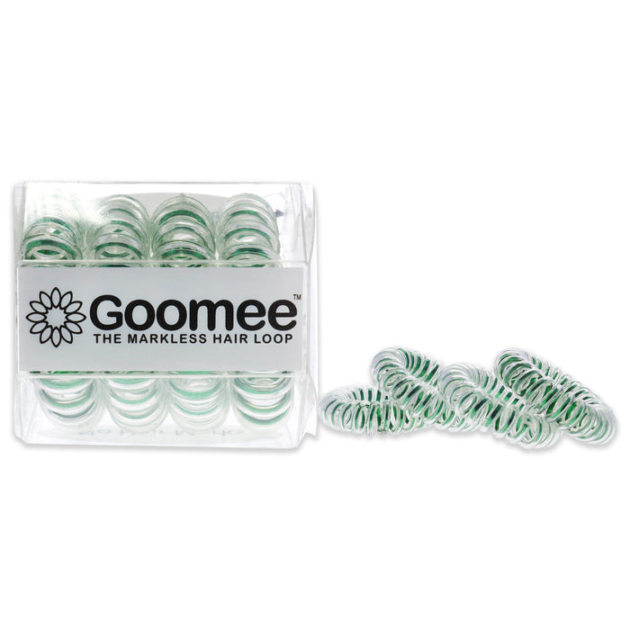 The Markless Hair Loop Set - Holiday Edition Missile Toe by Goomee for Women - 4 Pc Hair Tie