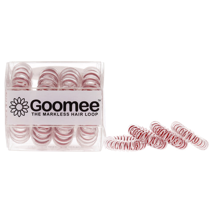 The Markless Hair Loop Set - Stocking Stuffe by Goomee for Women - 4 Pc Hair Tie (Holiday Edition )