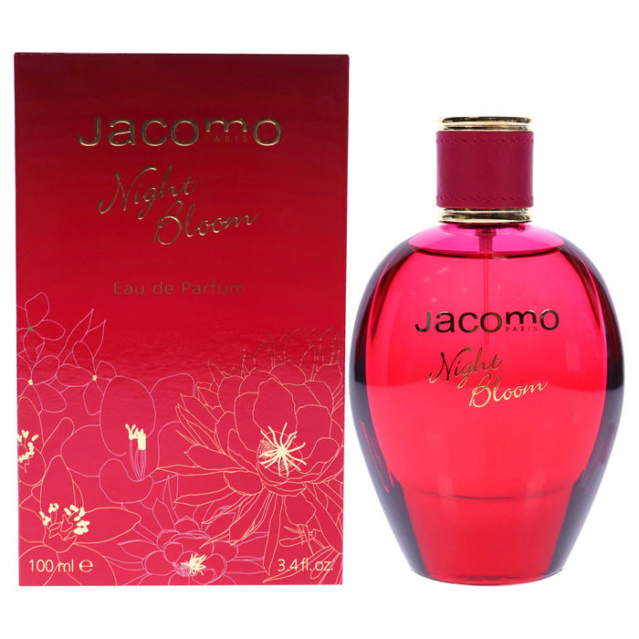 Night Bloom de Jacomo para mujeres - Spray EDP de 3,4 oz