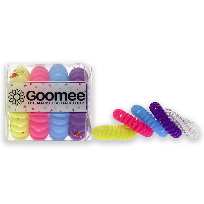 The Markless Hair Loop Set - Rebel by Goomee for Women - 4 Pc Hair Tie