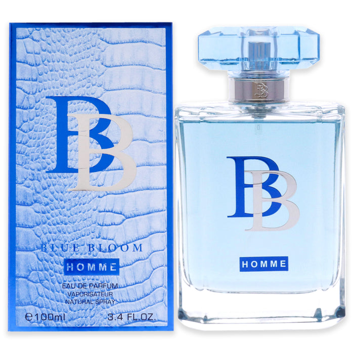 Blue Bloom Homme de Blue Bloom para hombres - EDP en aerosol de 3.4 oz