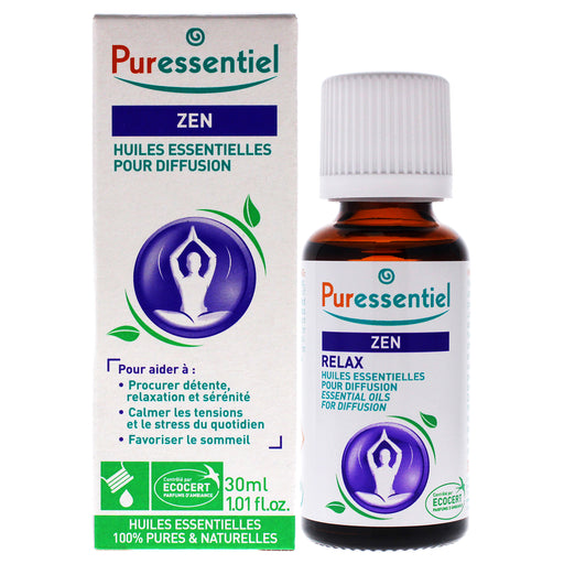 Diffusion Essential Oil - ZEN Relax Blend by Puressentiel for Unisex - 1.01 oz Oil