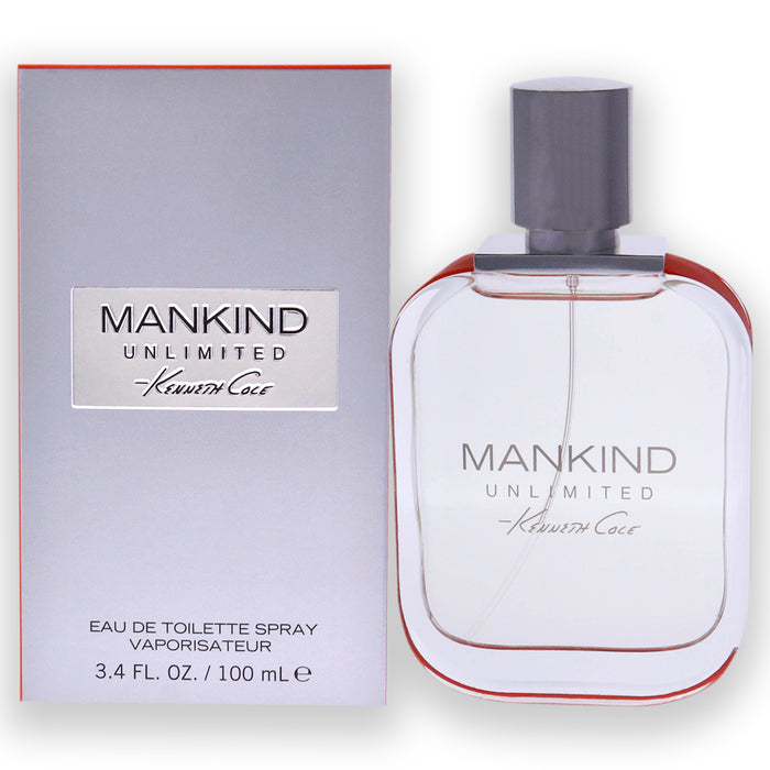 Mankind Unlimited de Kenneth Cole para hombres - Spray EDT de 3,4 oz