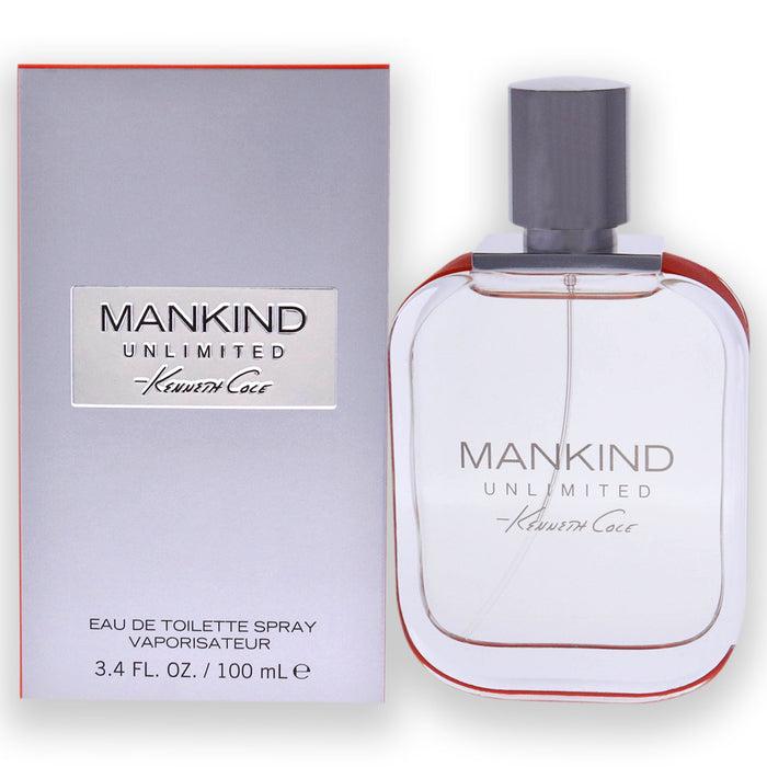 Mankind Unlimited de Kenneth Cole para hombres - Spray EDT de 3,4 oz