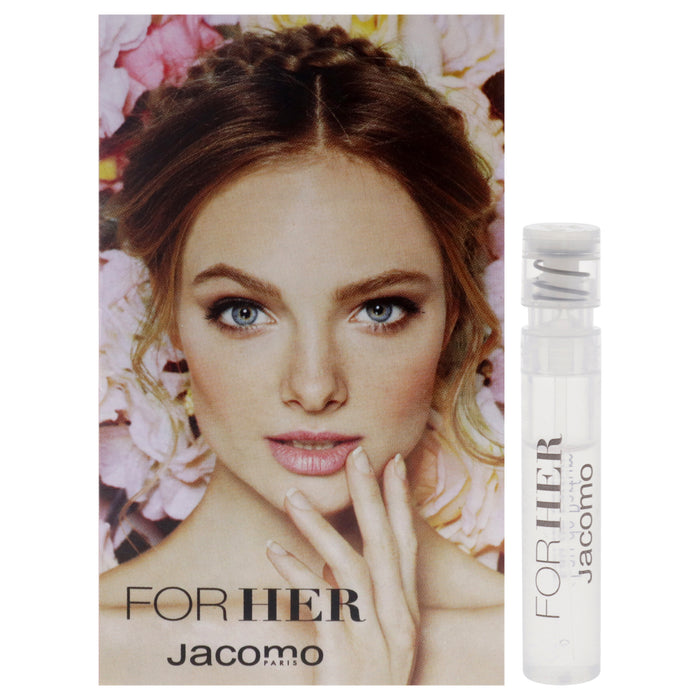 Jacomo For Her by Jacomo for Women - 1.2 ml EDP Spray Vial On Card (Mini)