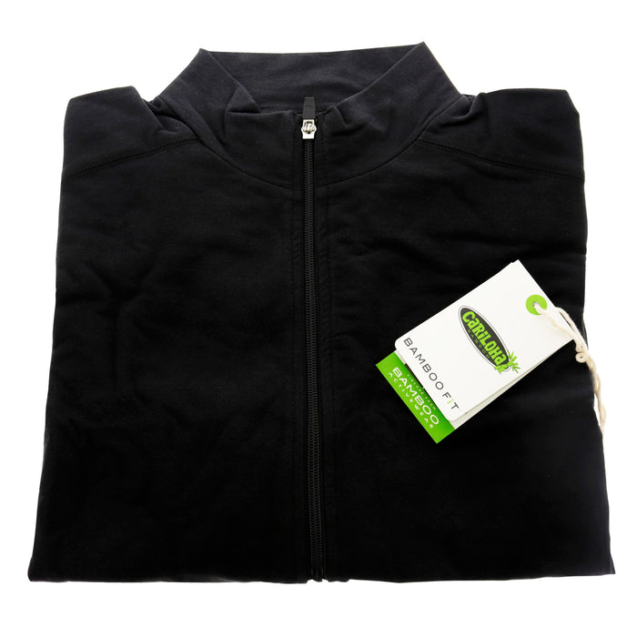 Bamboo Jacket - Black by Cariloha for Men - 1 Pc Jacket (M)