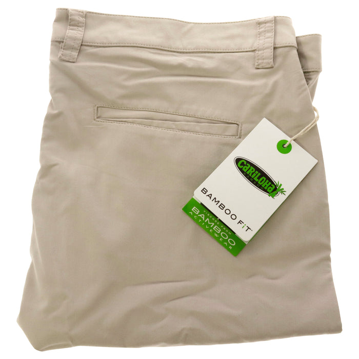 Bamboo Performance Short - Tan by Cariloha for Men - 1 Pc Short (40 2XL)