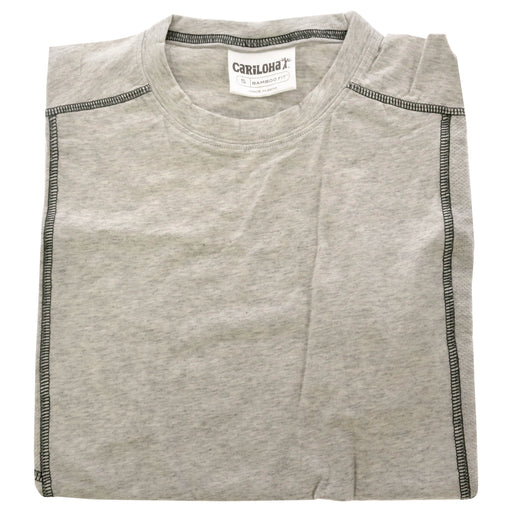 Bamboo Sleeveless - Light Grey by Cariloha for Men - 1 Pc T-Shirt (S)