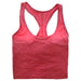Bamboo Racerback Tank - Hibiscus Coral Heather by Cariloha for Women - 1 Pc Tank Top (XL)