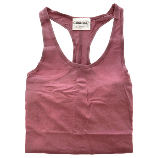 Bamboo Racerback Tank - Rosewater by Cariloha for Women - 1 Pc Tank Top (S)