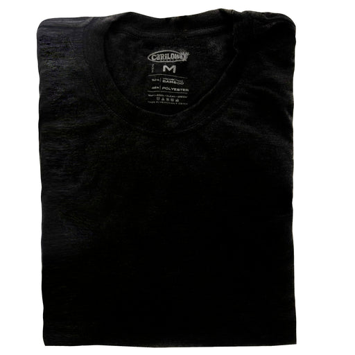 Bamboo Comfort Crew Tee - Charcoal by Cariloha for Men - 1 Pc T-Shirt (M)