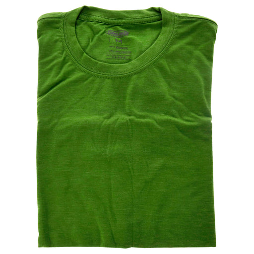 Bamboo Comfort Crew Tee - Palm Green by Cariloha for Men - 1 Pc T-Shirt (M)