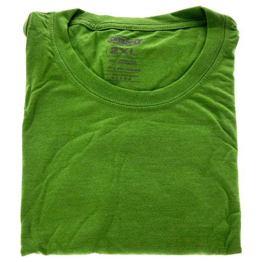 Bamboo Comfort Crew Tee - Palm Green by Cariloha for Men - 1 Pc T-Shirt (2XL)