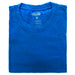 Bamboo Crew Tee - Caribbean Blue by Cariloha for Men - 1 Pc T-Shirt (S)