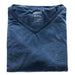 Bamboo V-Neck Tee T-Shirt - Bermuda Blue by Cariloha for Men - 1 Pc T-Shirt (2XL)