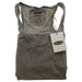 Bamboo Racer Tank - Heather Gray by Cariloha for Women - 1 Pc Tank Top (2XL)