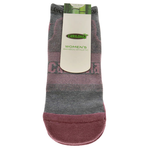 Bamboo Athletic Socks - Rosewater by Cariloha for Women - 1 Pair Socks (L/XL)