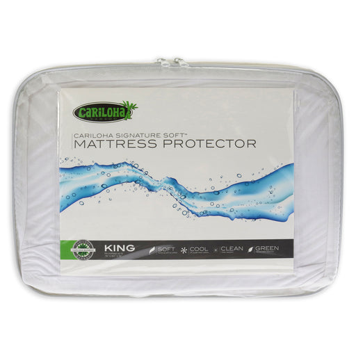 Bamboo Mattress Protector - King by Cariloha for Unisex - 1 Pc Protector
