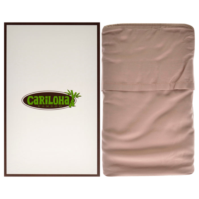 Resort Bamboo Pillowcase Set - Blush-Standard by Cariloha for Unisex - 2 Pc Pillowcase