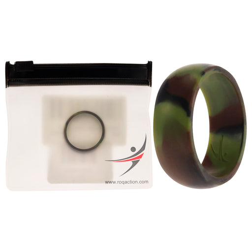 Silicone Wedding Ring - Camo by ROQ for Men - 11 mm Ring