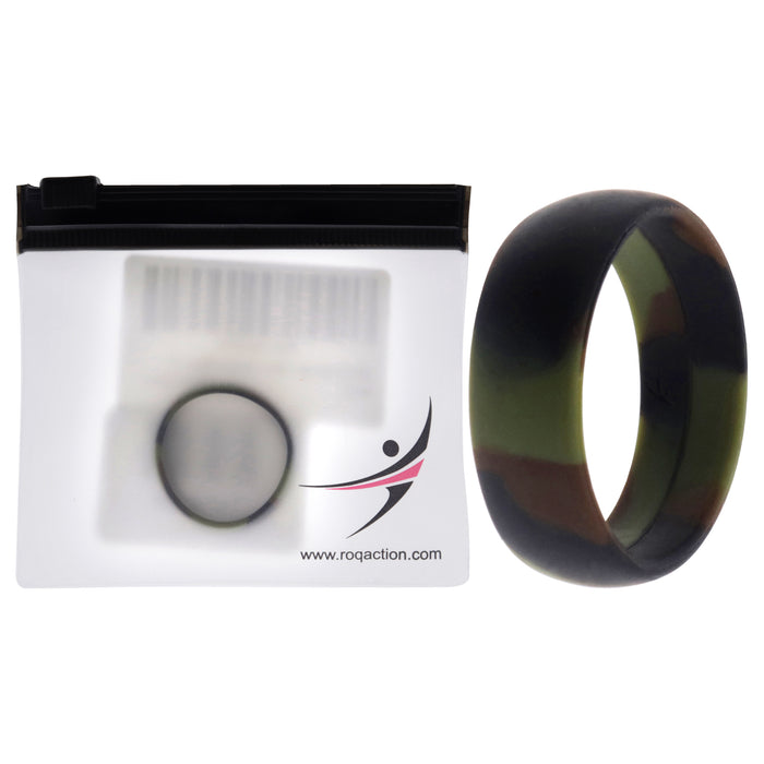 Silicone Wedding Ring - Camo by ROQ for Men - 13 mm Ring