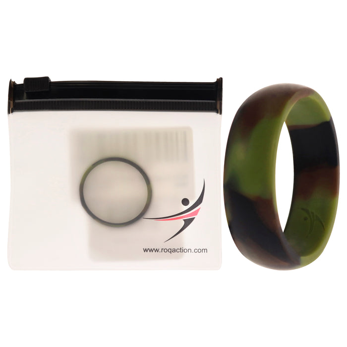 Silicone Wedding Ring - Camo by ROQ for Men - 16 mm Ring