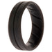 Silicone Wedding BR Middle Line Ring - Basic-Grey by ROQ for Men - 13 mm Ring