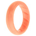 Silicone Wedding BR Solid Ring - Basic-Rose-Gold by ROQ for Women - 6 mm Ring