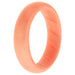 Silicone Wedding BR Solid Ring - Basic-Rose-Gold by ROQ for Women - 7 mm Ring