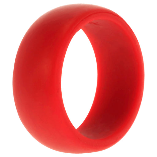 Silicone Wedding Ring - Red by ROQ for Men - 7 mm Ring