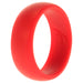 Silicone Wedding Ring - Red by ROQ for Men - 13 mm Ring