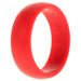 Silicone Wedding Ring - Red by ROQ for Men - 15 mm Ring