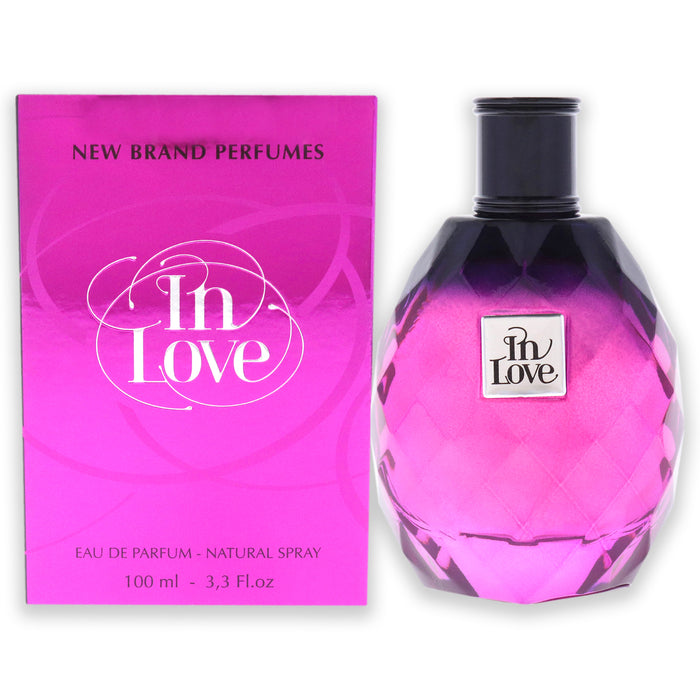 In Love de New Brand para mujeres - Spray EDP de 3.3 oz