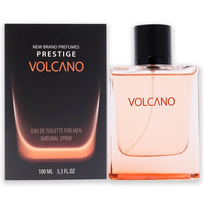 Volcano de New Brand pour hommes - Spray EDT de 3,3 oz