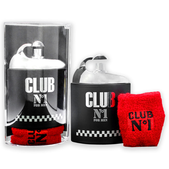 Club N1 de New Brand pour hommes - Spray EDT de 3,3 oz