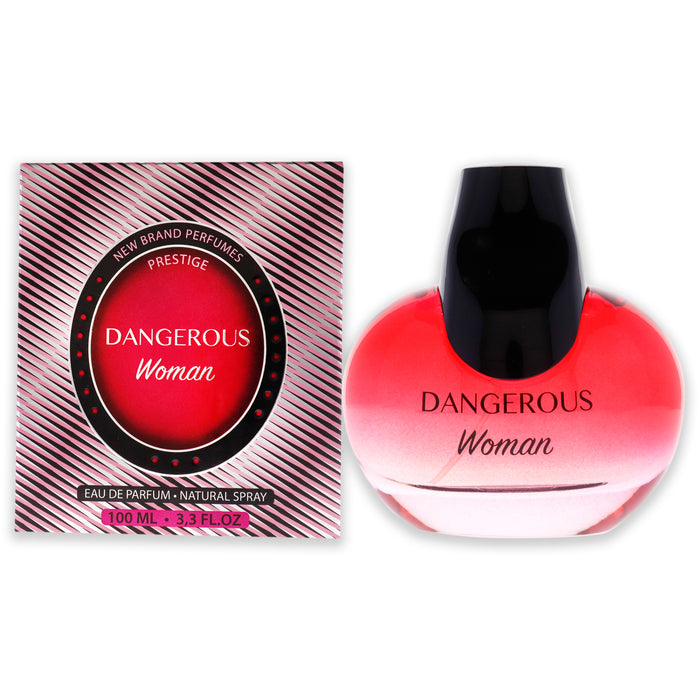 Mujeres peligrosas de New Brand para mujeres - Spray EDP de 3.3 oz