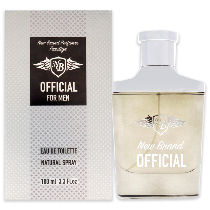 Official by New Brand for Men - 3.3 oz EDT Spray