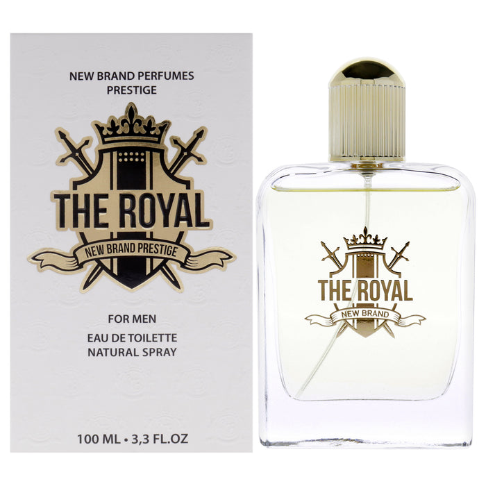 The Royal de New Brand pour hommes - Vaporisateur EDT de 3,3 oz