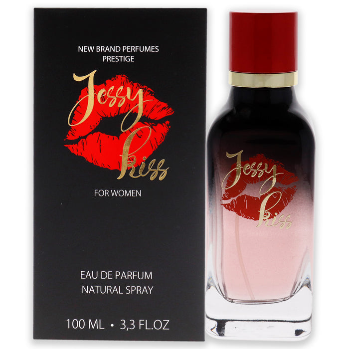 Jessy Kiss de New Brand para mujeres - Spray EDP de 3.3 oz