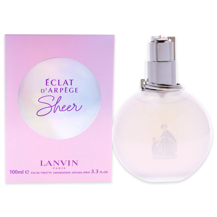 Eclat DArpege Sheer de Lanvin para mujeres - Spray EDT de 3,3 oz